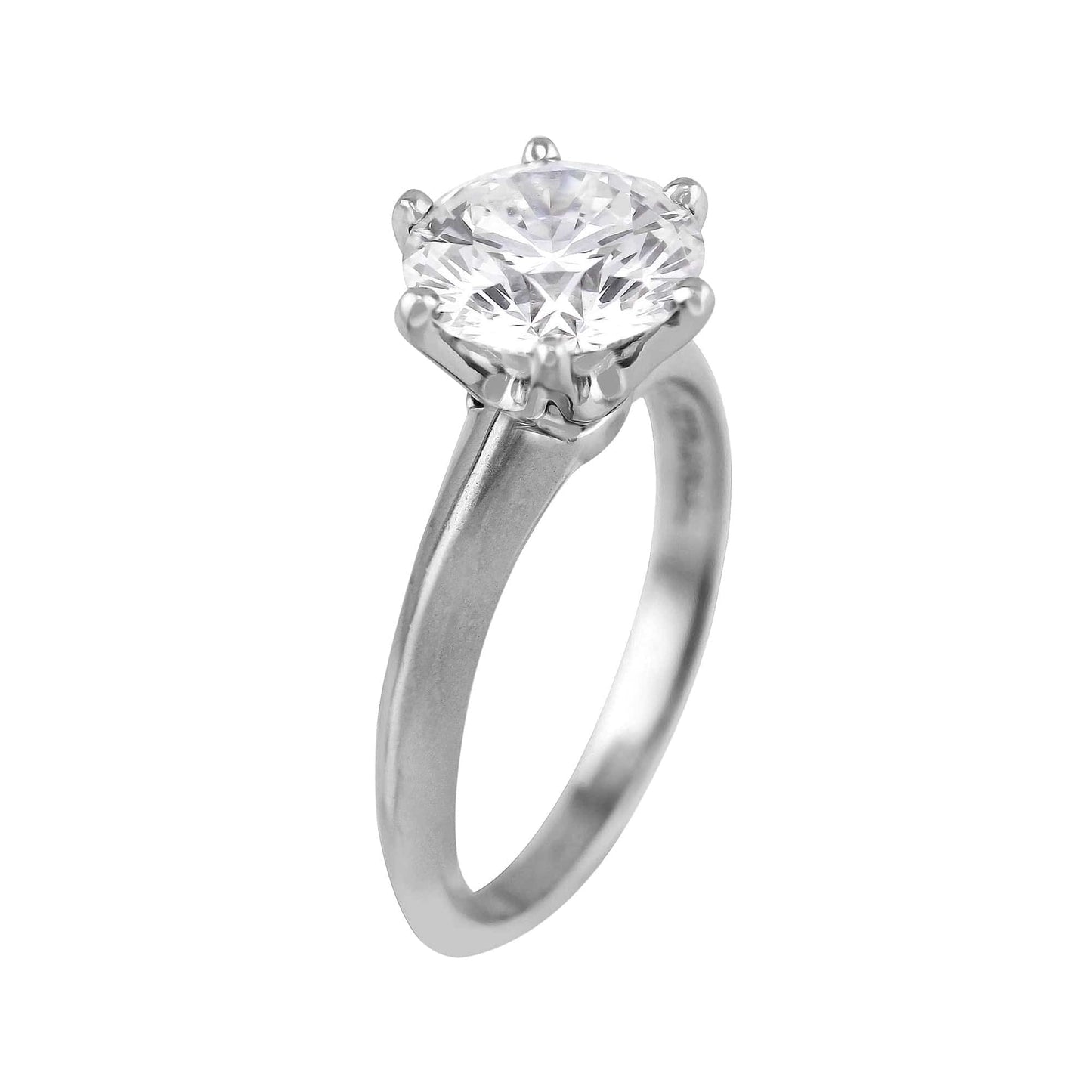 Tiffany & Co. Platinum 1.67ct Diamond Ring - Estate