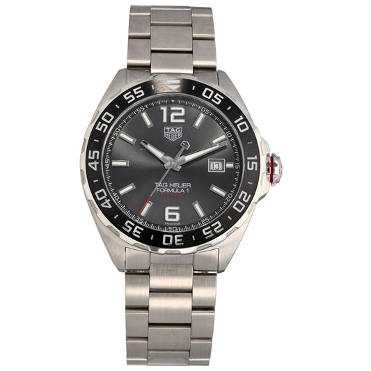 Tag Heuer Formula 1 WAZ2011 43mm Stainless Steel Watch