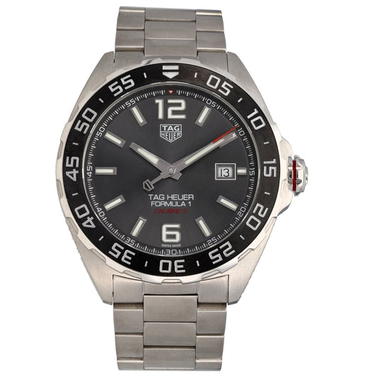 Tag Heuer Formula 1 WAZ2011 43mm Stainless Steel Watch