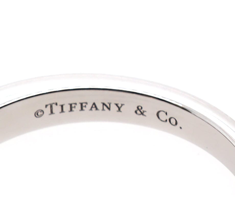 Tiffany & Co. 0.33ctw Diamond Channel Set Wedding Band Ring in Platinum