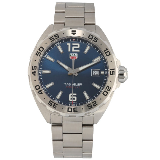 Tag Heuer Formula 1 WAZ1118 41mm Stainless Steel Watch