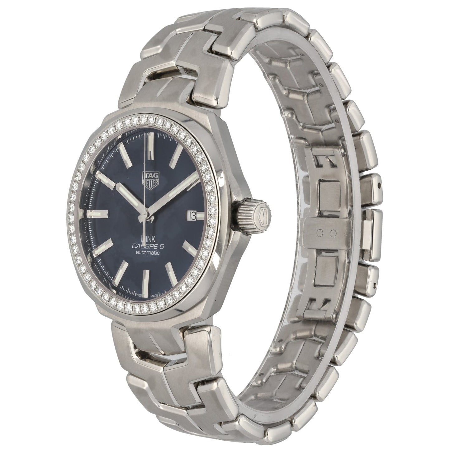 Tag Heuer Link WBC2113 41mm Stainless Steel Watch