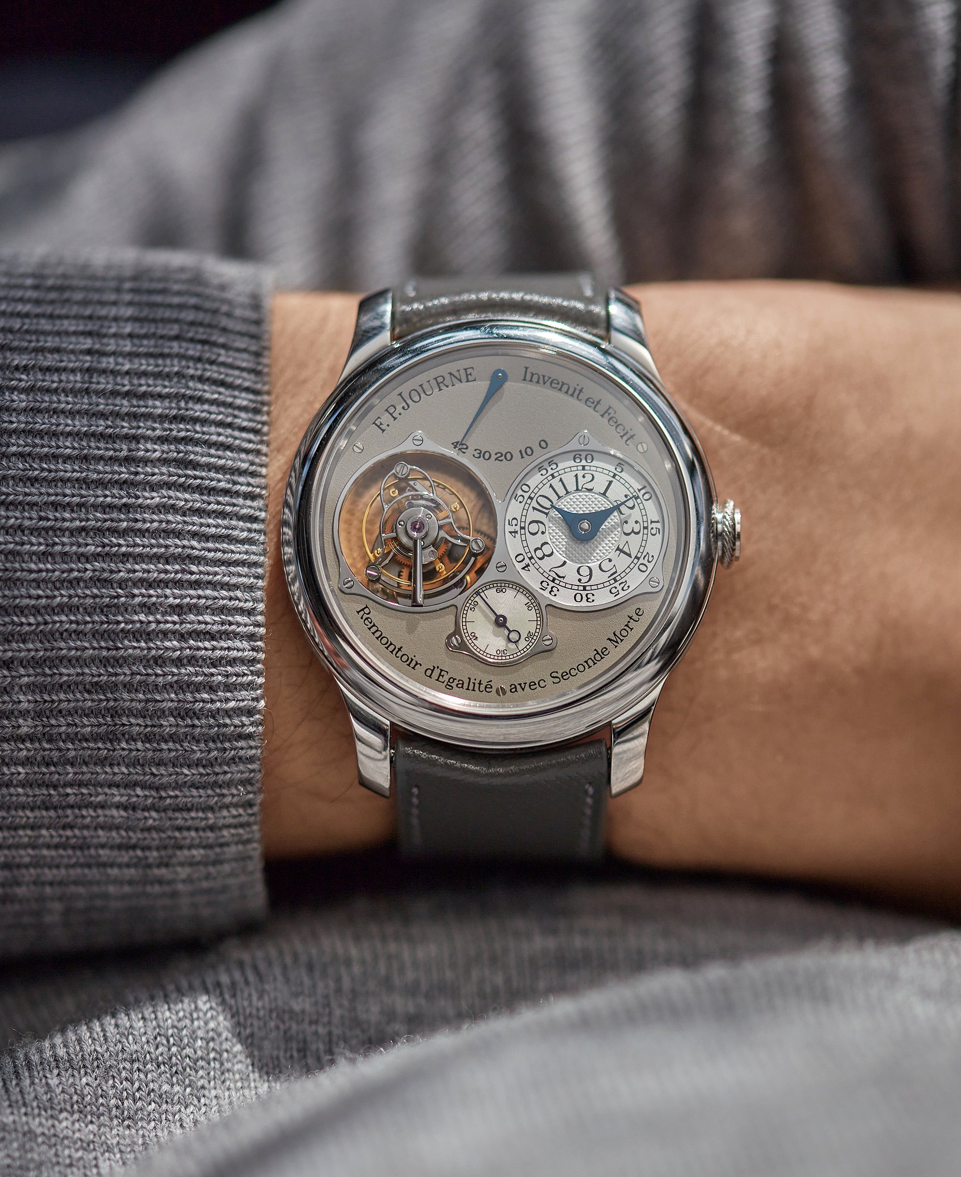 Tourbillon Souverain | Seconde Morte | Platinum