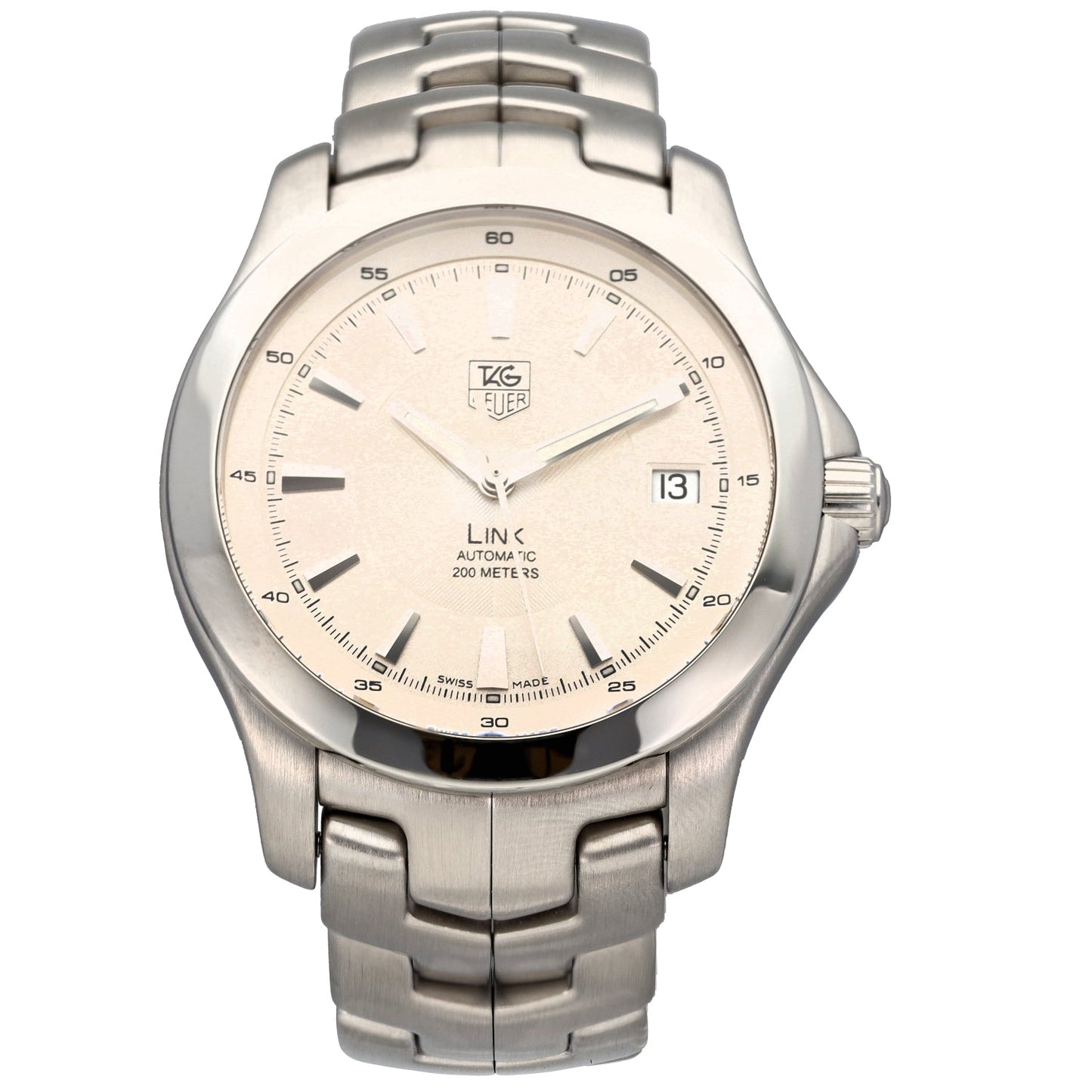 Tag Heuer Link WJF2111 39mm Stainless Steel Watch