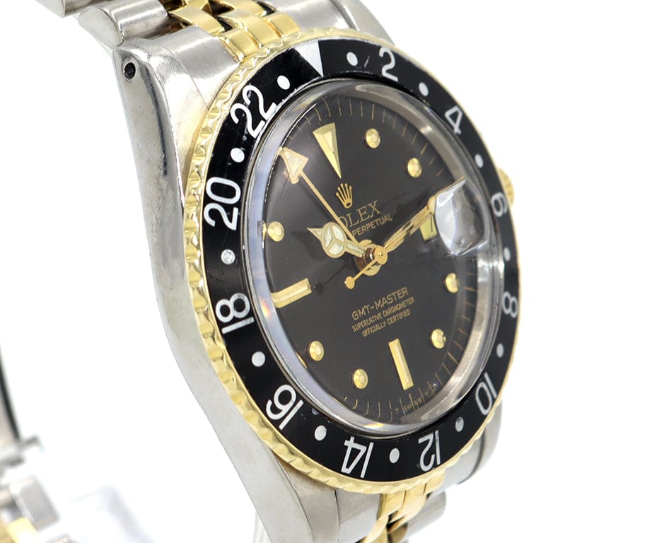 1977 Rolex Vintage GMT-Master 1675 39MM Black Dial Men's Watch