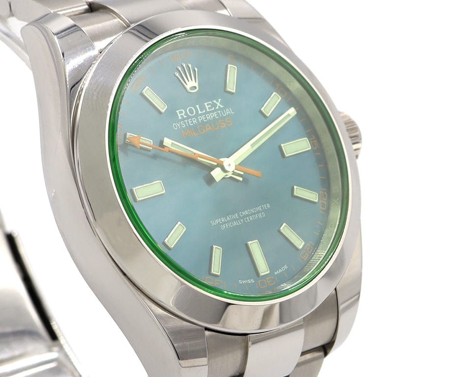 2020 Rolex Milgauss 116400 40MM Blue Dial Men's Watch