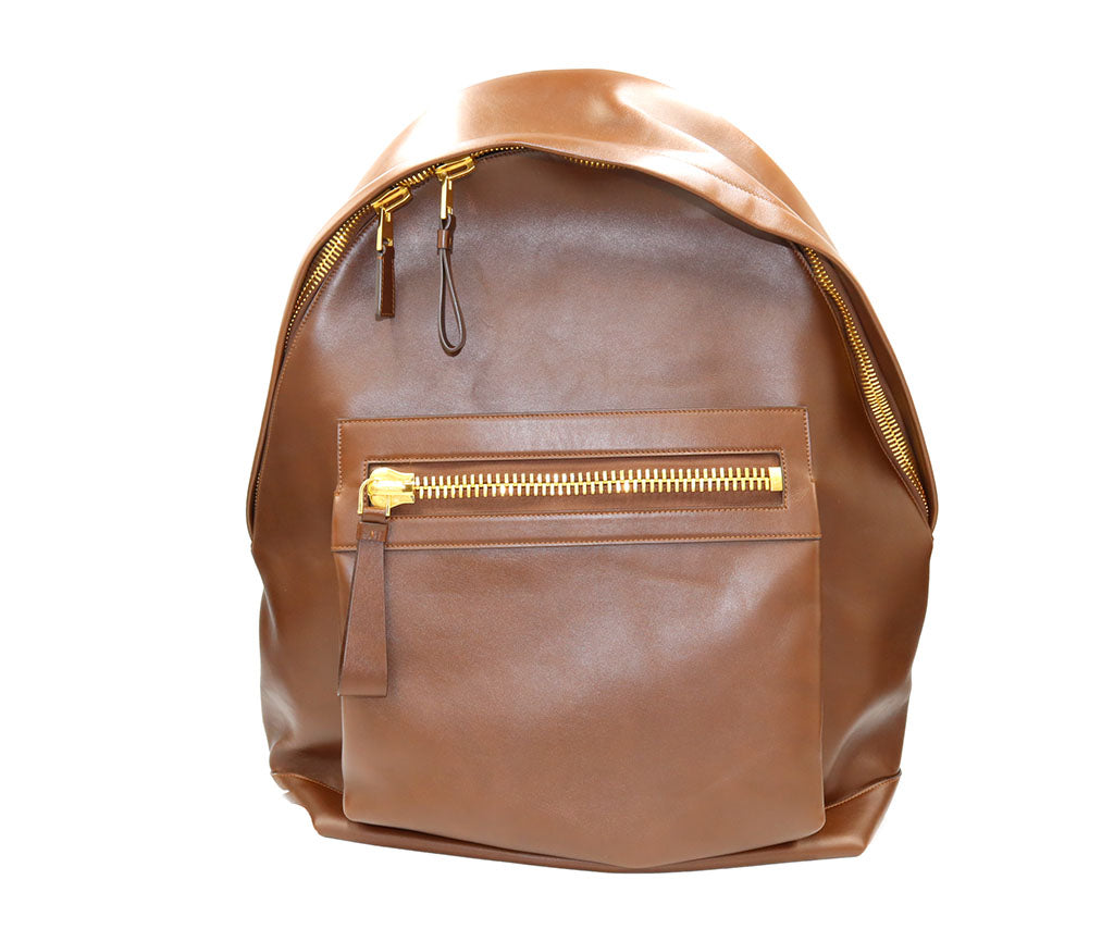 Tom Ford Grained Leather Buckley Men’s Backpack