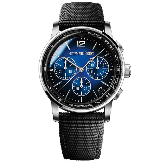 Audemars Piguet Code 11.59 Chronograph 41mm 26393BC Smoked Blue Dial