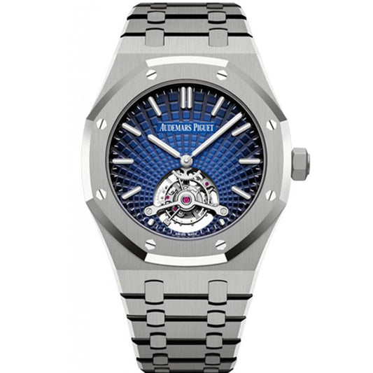 Audemars Piguet Limited Edition Royal Oak Tourbillon Extra-Thin 41mm 26522TI Smoked Blue Dial