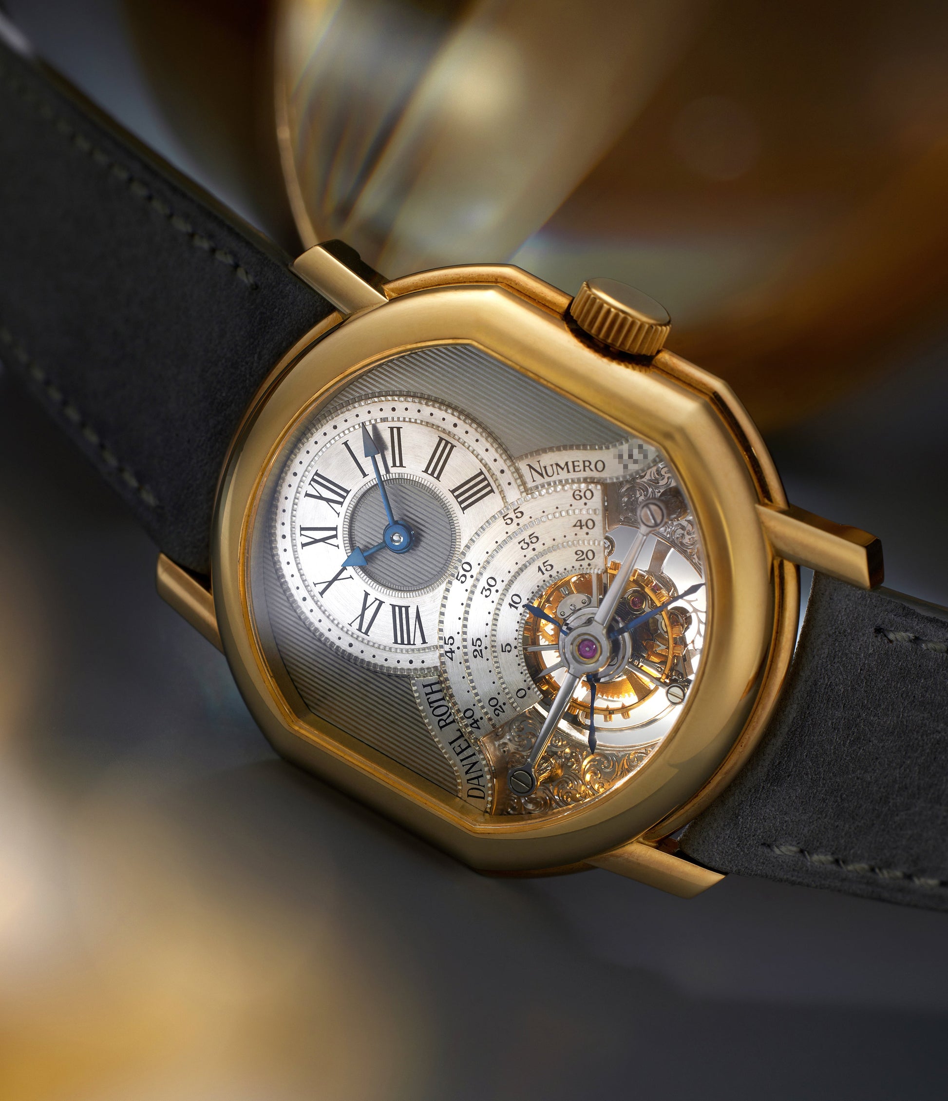 Tourbillon C187 | Double Engraved | Yellow Gold