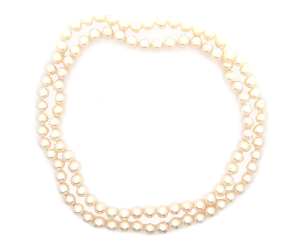 7.50MM Akoya Endless Pearl Strand Necklace