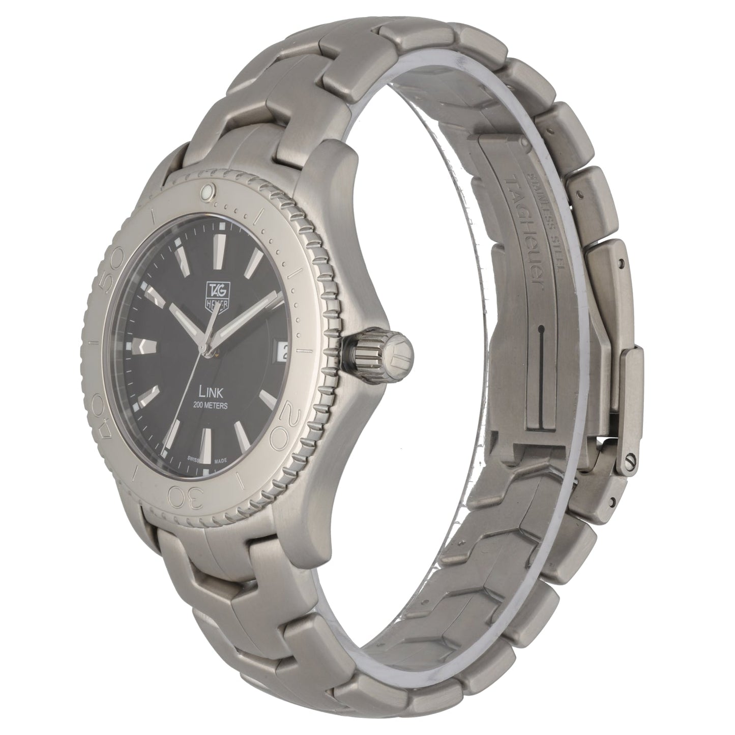 Tag Heuer Link WJ1110-0 39mm Stainless Steel Watch