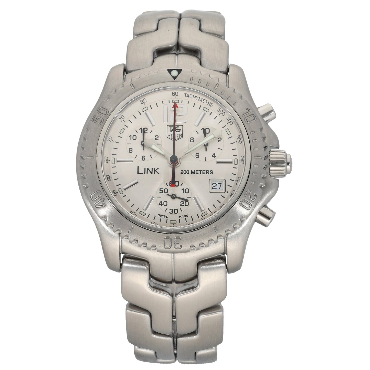 Tag Heuer Link CT1116 44mm Stainless Steel Watch