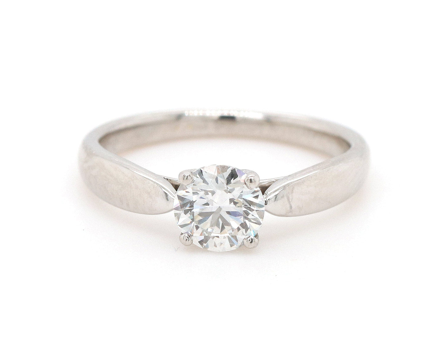 Tiffany & Co. Harmony 0.63ct Round Engagement Ring in Platinum