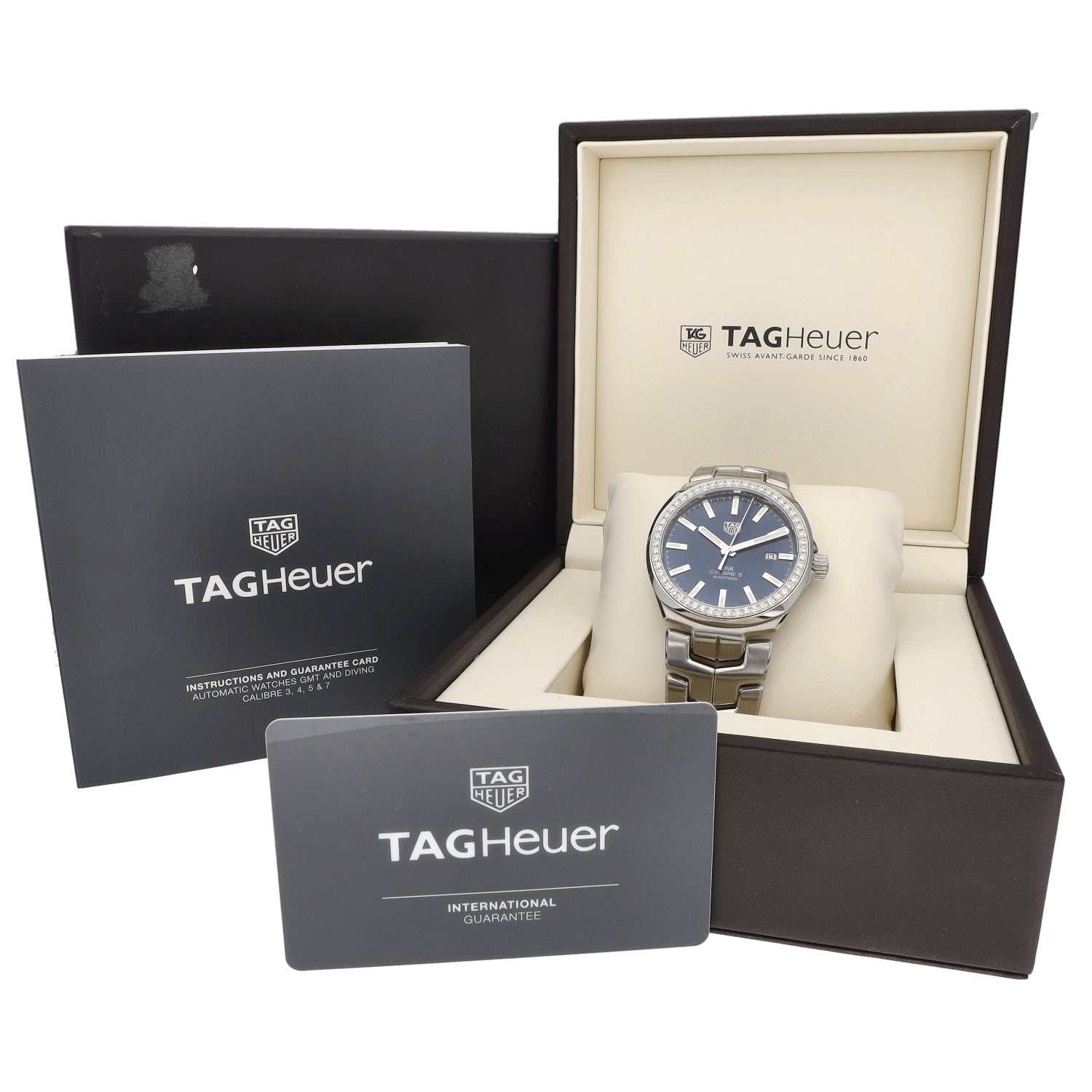 Tag Heuer Link WBC2113 41mm Stainless Steel Watch