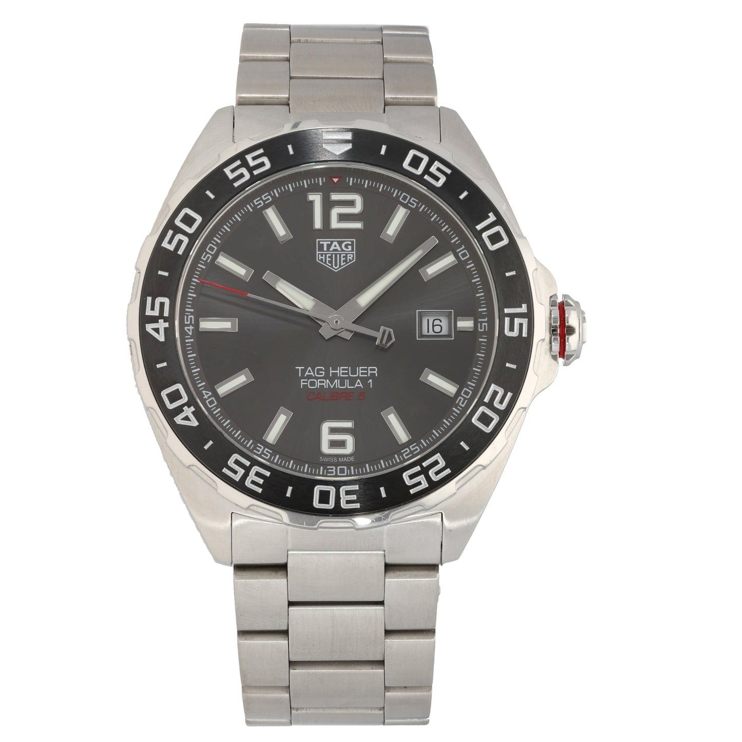 Tag Heuer Formula 1 WAZ2011 43mm Stainless Steel Watch