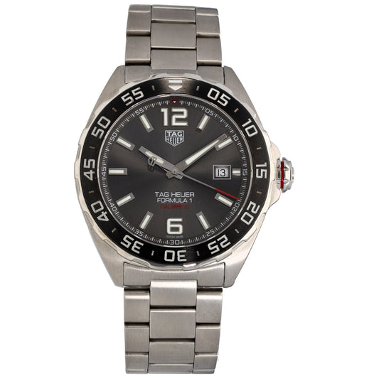 Tag Heuer Formula 1 WAZ2011 43mm Stainless Steel Watch