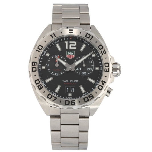 Tag Heuer Formula 1 WAZ111A 41mm Stainless Steel Watch