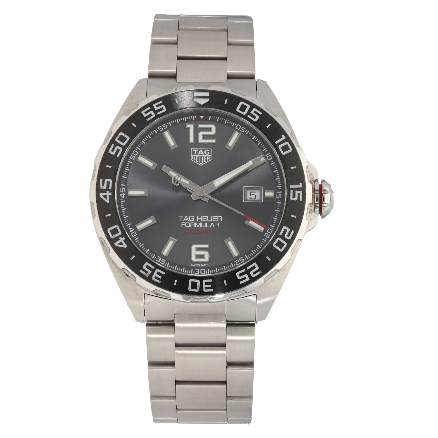 Tag Heuer Formula 1 WAZ2011 43mm Stainless Steel Watch