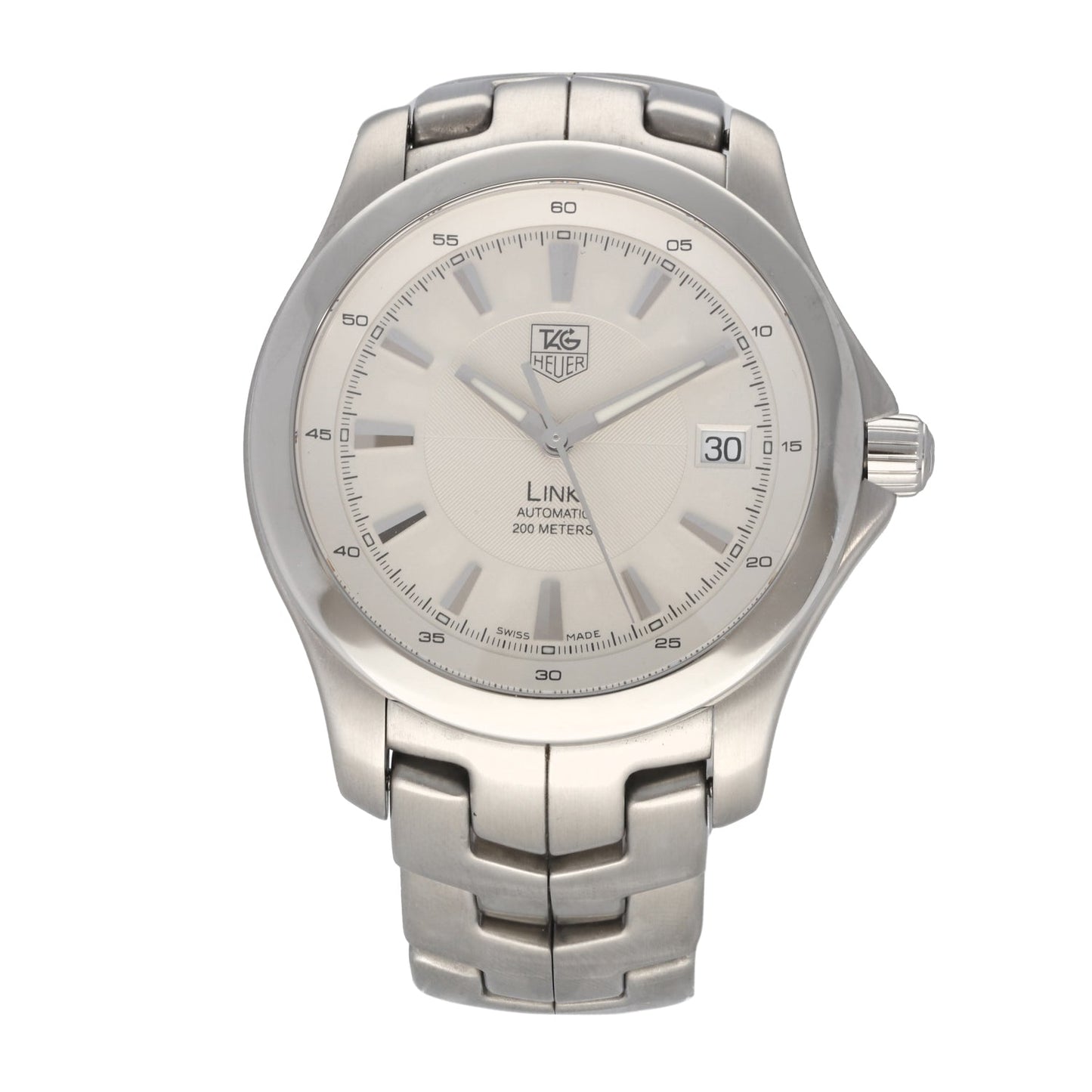 Tag Heuer Link WJF2111 39mm Stainless Steel Watch