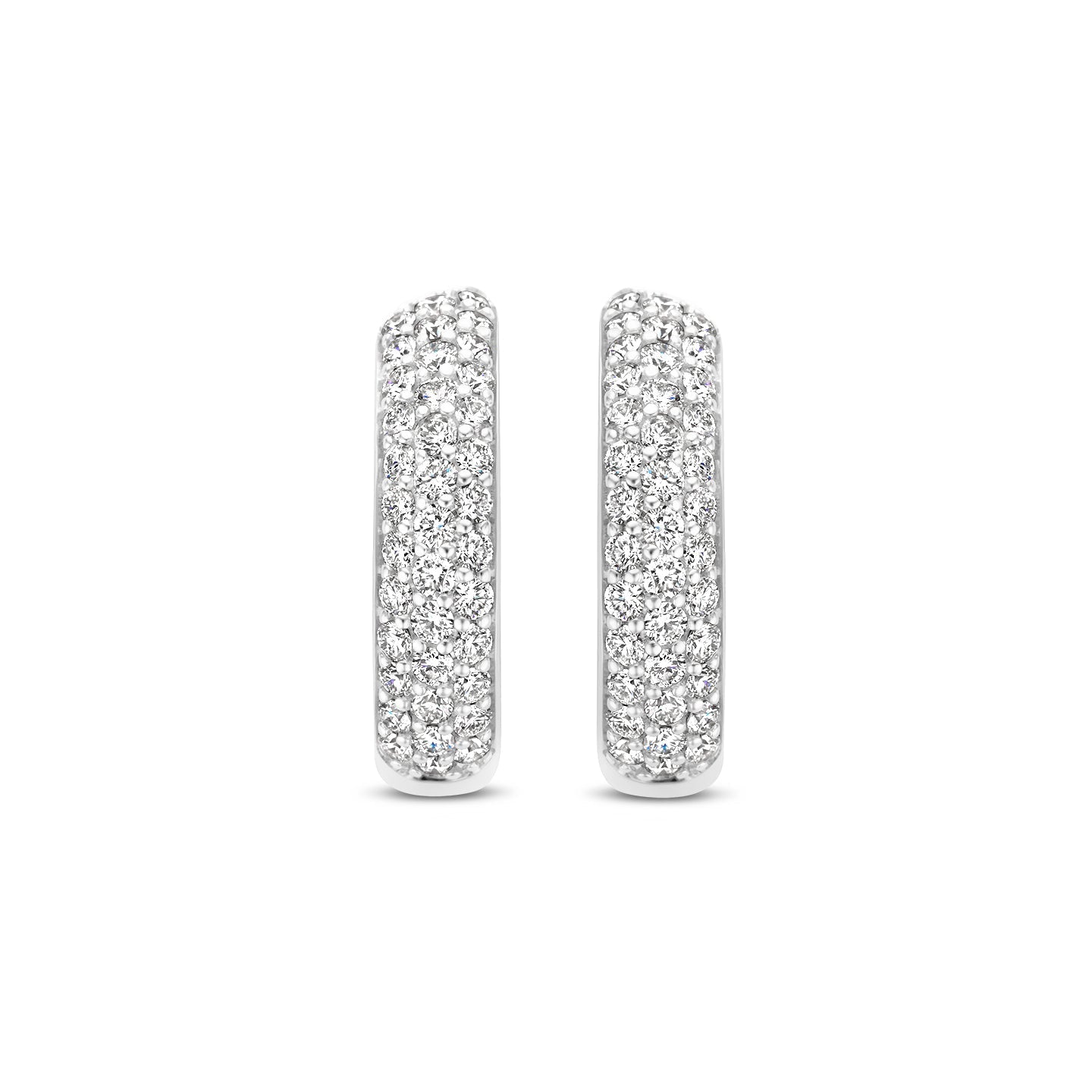 Tirisi Amsterdam Due 18K White Gold Diamond Earrings