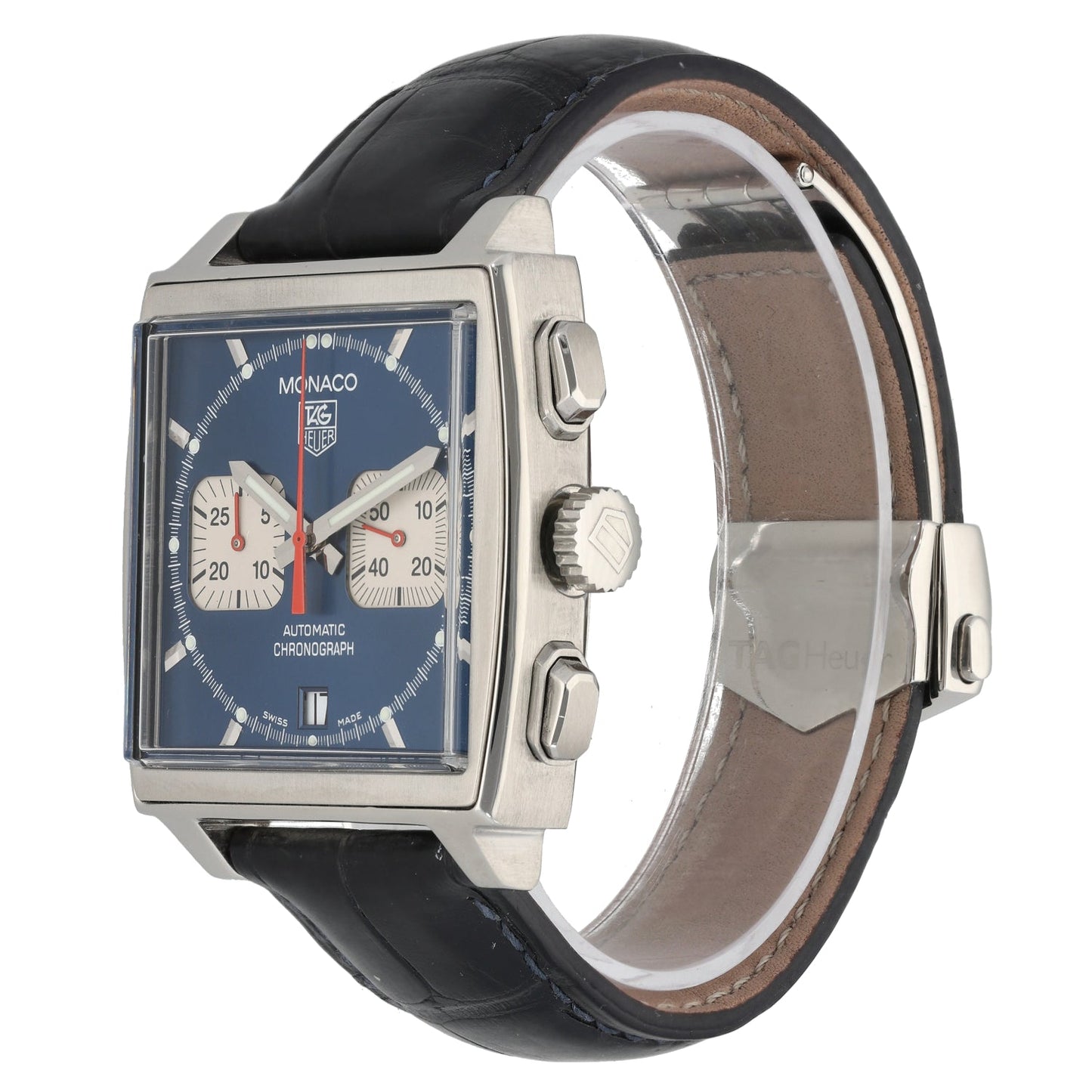 Tag Heuer Monaco CW2113-0 38mm Stainless Steel Watch