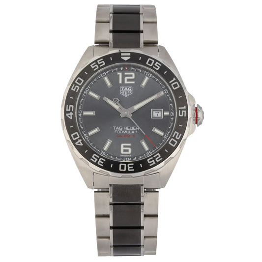 Tag Heuer Formula 1 WAZ2011 43mm Stainless Steel Watch