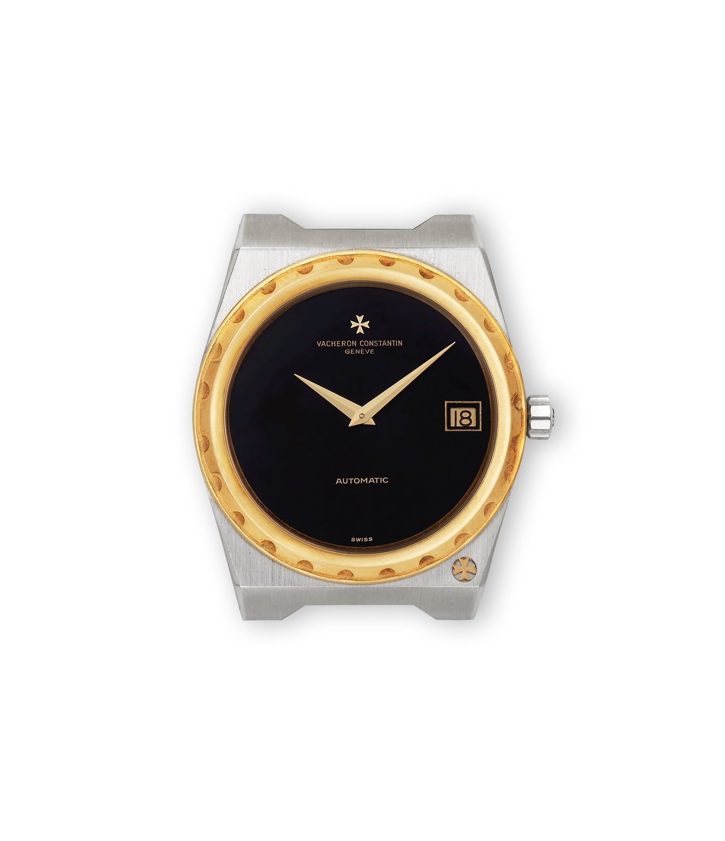 222 | 44018 | Stainless Steel & Yellow Gold