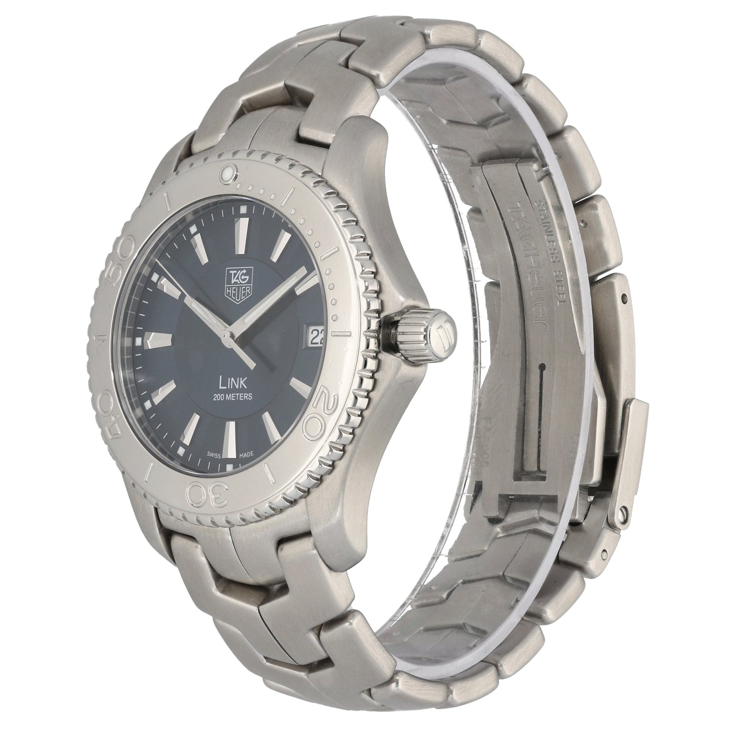 Tag Heuer Link WJ1112-0 39mm Stainless Steel Watch