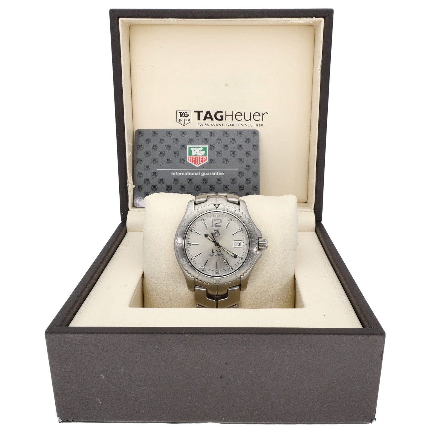 Tag Heuer Link WT1112-0 42mm Stainless Steel Watch