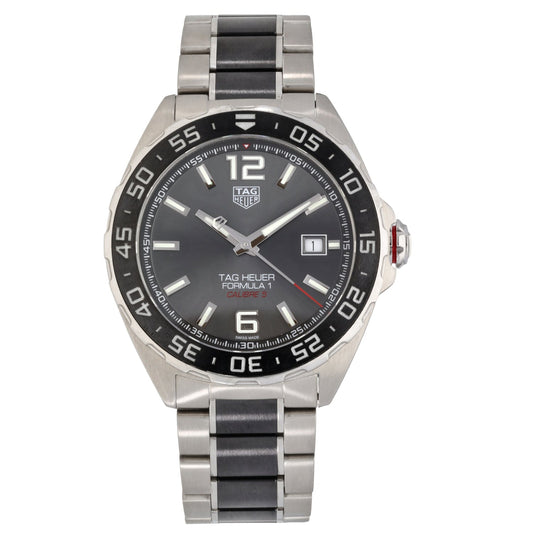 Tag Heuer Formula 1 WAZ2011 43mm Stainless Steel Watch