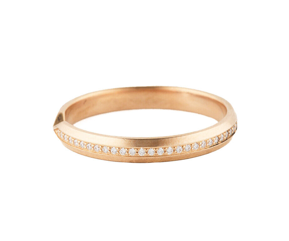 Tiffany & Co. 0.16ctw Diamond Nesting Narrow Band Ring in 18K