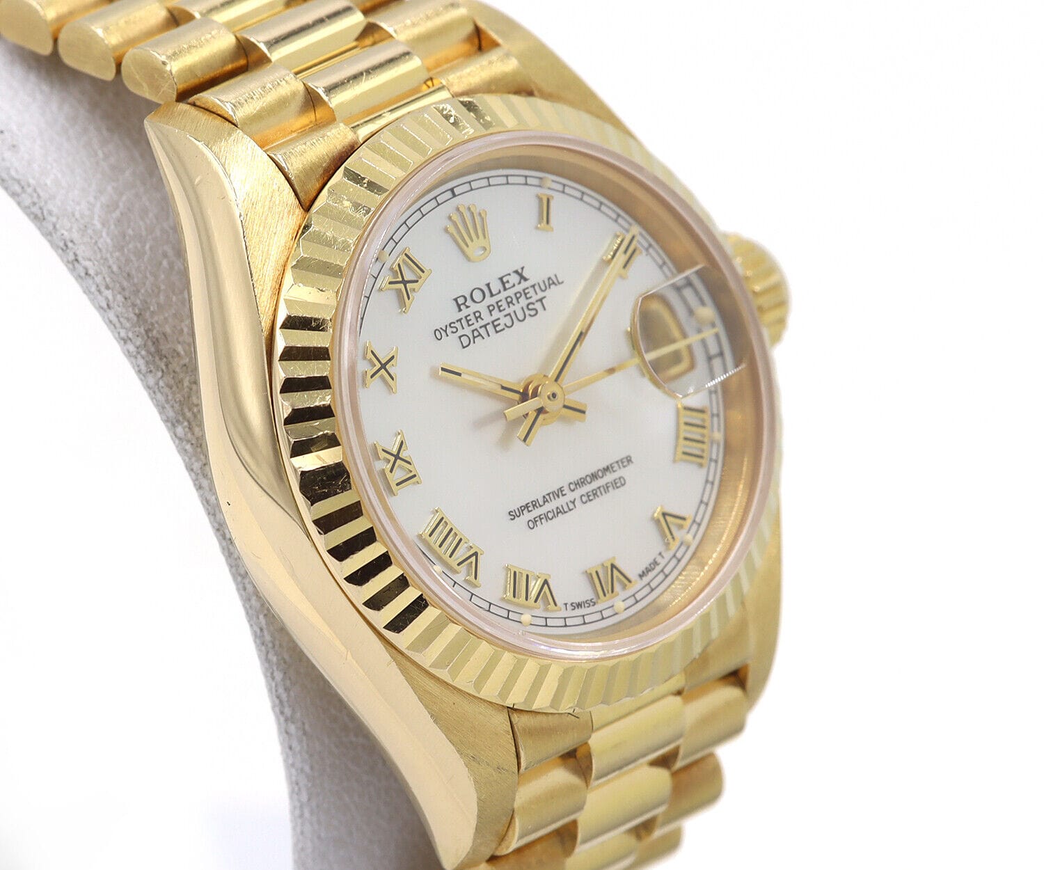 1994 Rolex Datejust President 69178 26MM MOP Dial Ladies Watch