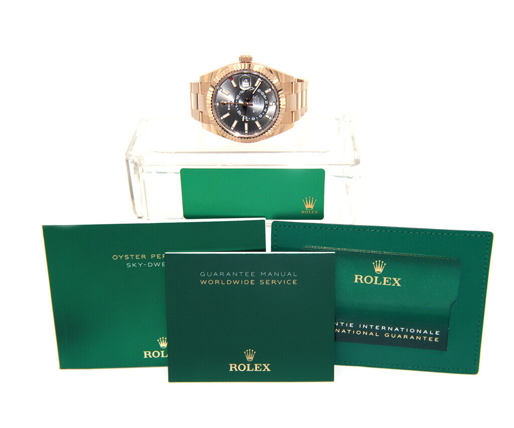 2021 Rolex Sky-Dweller 326935 42MM Rhodium Dial Men's Watch