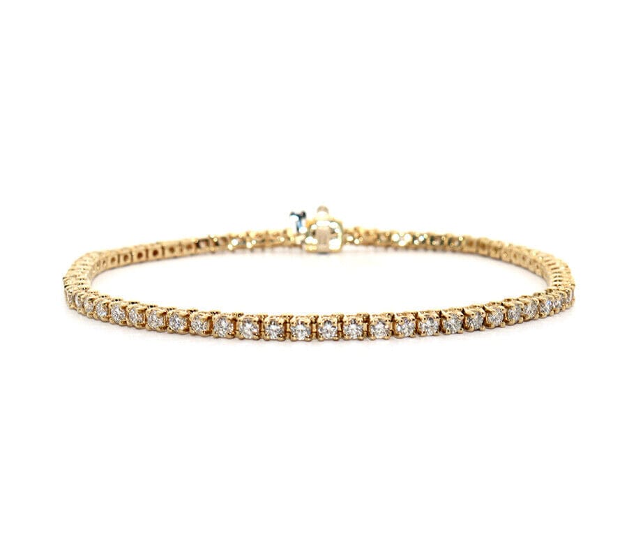 4.00ctw Round Diamond Tennis Bracelet in 14K