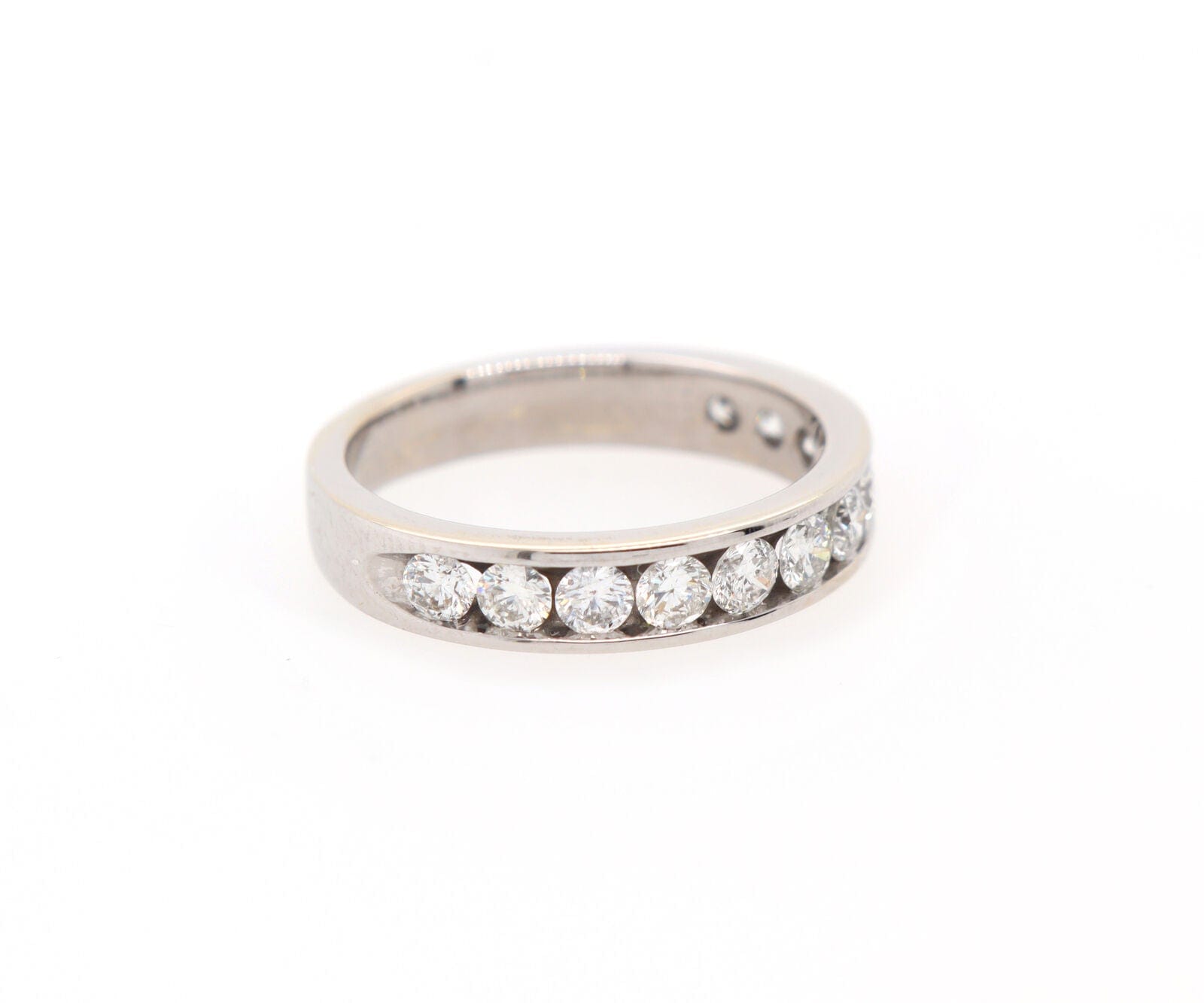 1.50ctw Round Diamond Channel Set Band Ring in 14K