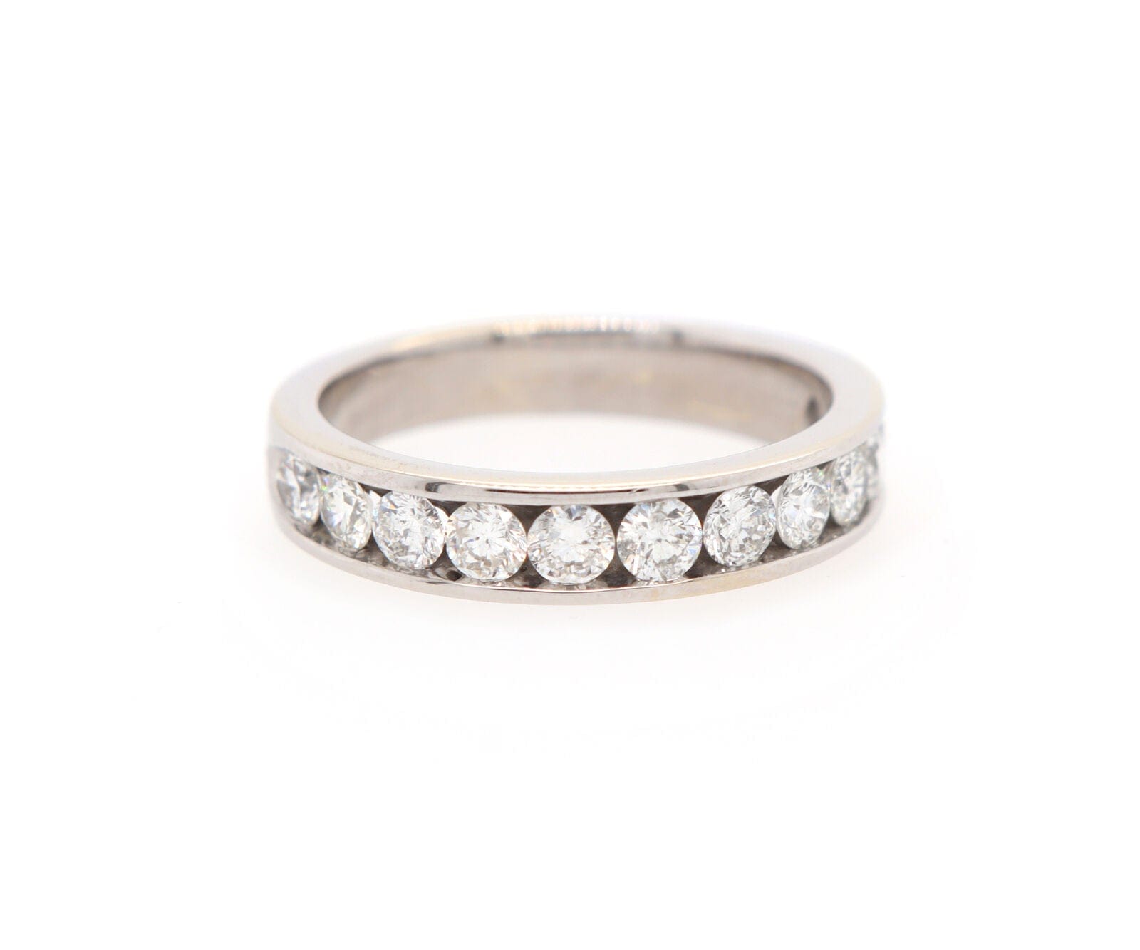 1.50ctw Round Diamond Channel Set Band Ring in 14K