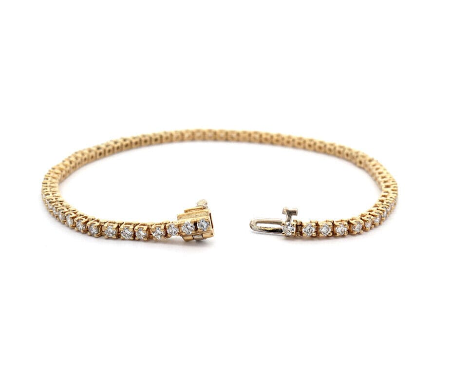 4.00ctw Round Diamond Tennis Bracelet in 14K