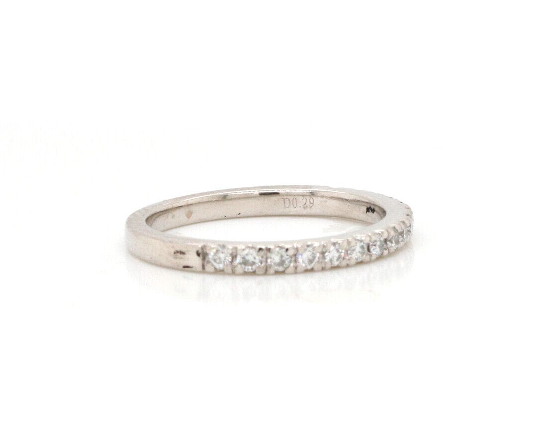 0.29ctw Diamond Wedding Band Ring in Platinum