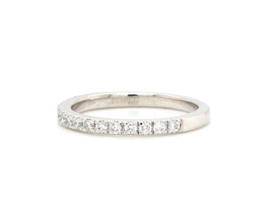 0.29ctw Diamond Wedding Band Ring in Platinum