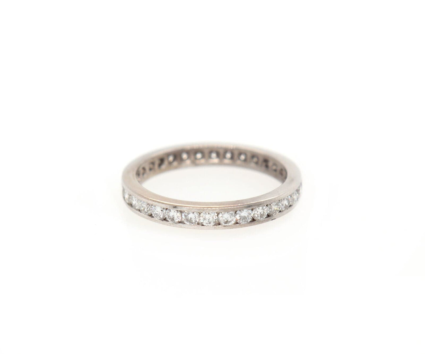 0.75ctw Diamond Channel Set Eternity Wedding Band Ring in 14K