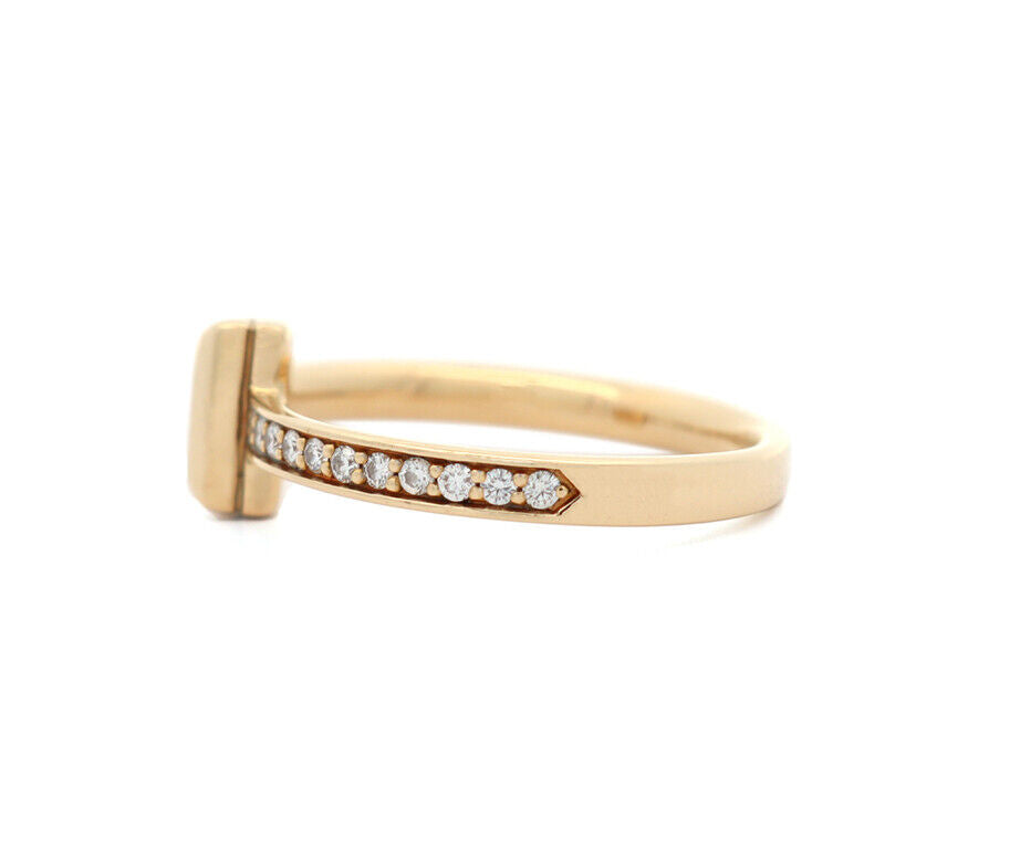 Tiffany & Co. 0.07ctw Diamond T T1 Ring in 18K