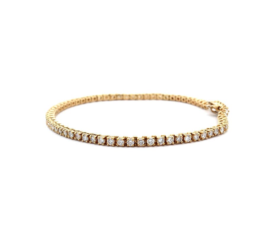 4.00ctw Round Diamond Tennis Bracelet in 14K