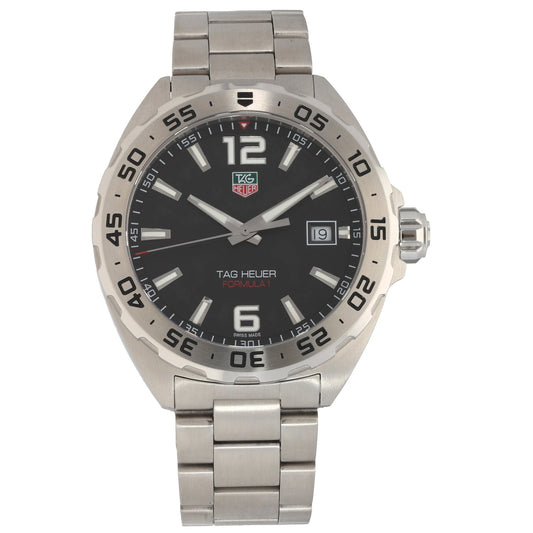 Tag Heuer Formula 1 WAZ1112 41mm Stainless Steel Watch