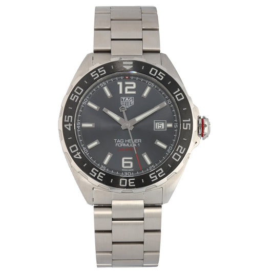 Tag Heuer Formula 1 WAZ2011 43mm Stainless Steel Watch