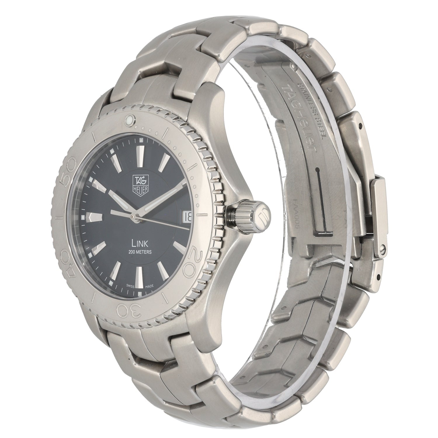 Tag Heuer Link WJ1112 39mm Stainless Steel Watch