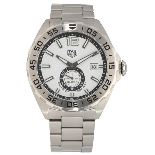 Tag Heuer Formula 1 WAZ2013 43mm Stainless Steel Watch