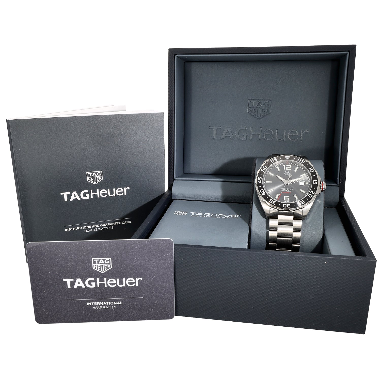 Tag Heuer Formula 1 WAZ2011 43mm Stainless Steel Watch