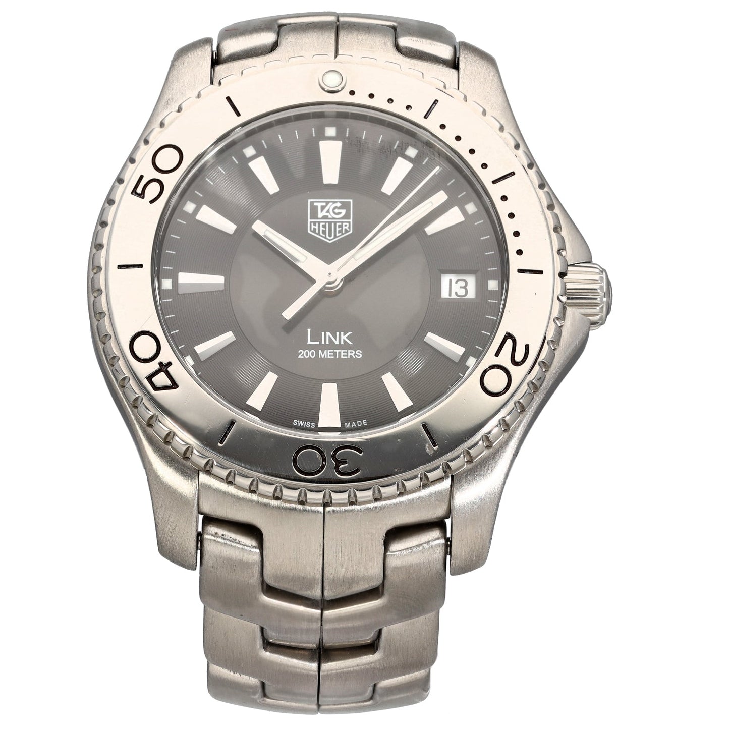 Tag Heuer Link WJ1110-0 39mm Stainless Steel Watch