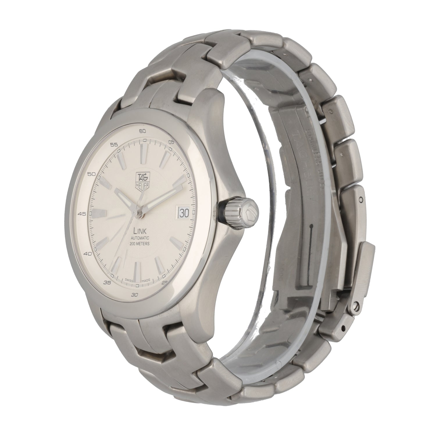 Tag Heuer Link WJF2111 39mm Stainless Steel Watch